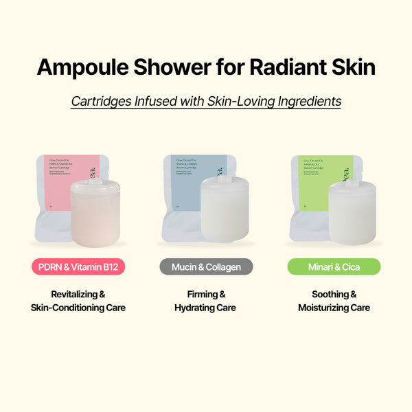 Glow On and On Ampoule Shower Set